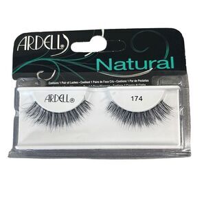 Ardell False EyeLashes Lashes 1 Pair Color‎ Natural 174 NEW